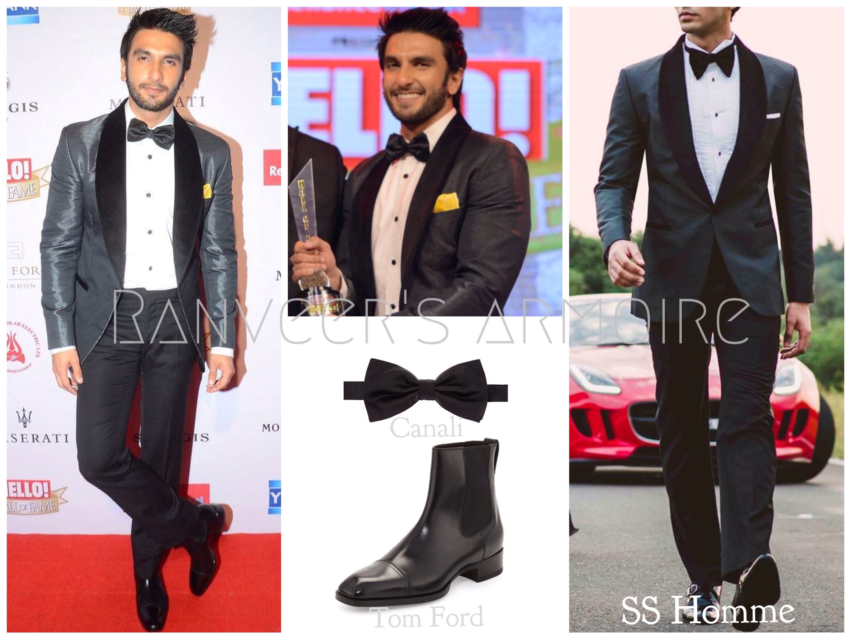 Ranveer Singh's Armoire  Style is an external expression of who you are,  it is synonymous with originality and distinctiveness. My style is like  myself; undefined.